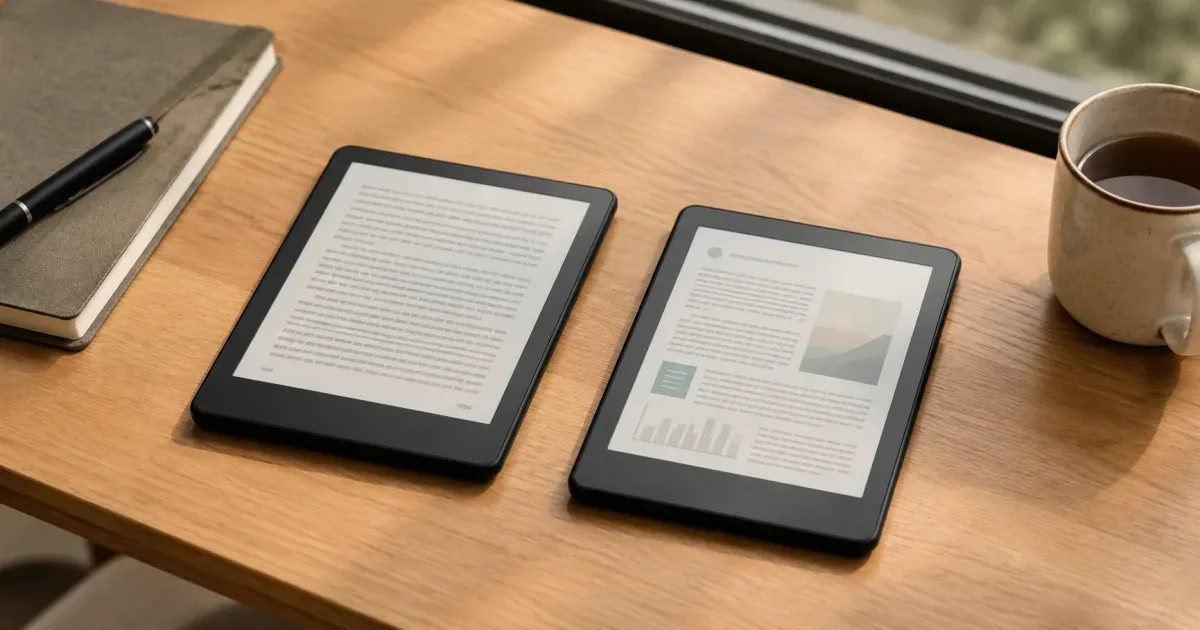 Kindle Paperwhite reviews and complaints — Paperwhite and Colorsoft e-readers side by side